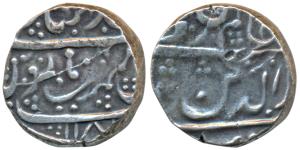 Bagalkot Mint, Silver Rupee, 11.09g, in the name of Alamgir II, AH 118X (KM 57.3). Very Fi