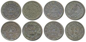 Khengarji III, Silver Kori (4), in the name of Edward VIII, VS 1992/1936 & 1993/1936 AD (K