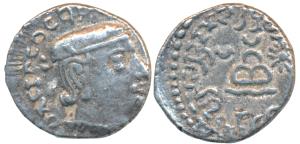 Western Kshatrapas, Kardamaka Family, Rudradaman I son of Jayadaman, as Mahakshatrapa, Sil