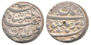 Jahangir, Silver Rupee, 11.37g, Burhanpur Mint, Month Aban, RY 25 (KM 145.5).Very Fine+.