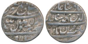Shah Jahan, Silver Rupee, 10.32g, Burhanpur Mint, (KM 226.2).Very Fine.
