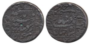 Shah Jahan, Silver Rupee, 11.34g, Burhanpur Mint, AH 1042 (KM 235.33).Very Fine.
