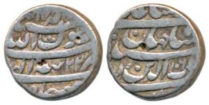 Shah Jahan, Silver Rupee, 11.34g, Tatta Mint, Month Bahman, AH 1061/23 (KM 224.18).Very Fi