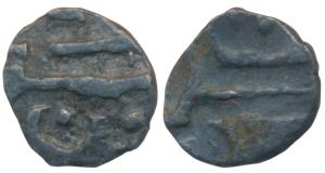 Hyderabad Feudatories, Silver 1/16 rupee, 0.58g, Gadwal Mint, fazl e-ilah legend. Very Fin