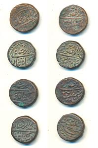 Anonymous Copper Takka (4), Pali Mint, Pseudo mint name Dar al-Mansur Jodhpur, in the name