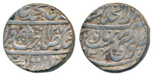 Shah Alam II, Silver Rupee, 11.1g, Dar-ul-Khilafat Shahjahanabad, Sahib Qiran e-Sani legen