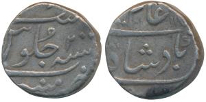 Mumbai Mint, Silver Rupee, 11.51g, in the name of Alamgir II, AH 117X/2 (KM 176). Very Fin