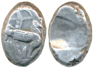 Persia, Achaemenid Empire, time of Xerxes I - Darius II (c. 480-420 BC), Silver Siglos, 5.