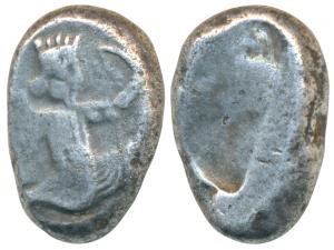 Persia, Achaemenid Empire, time of Xerxes II - Darius III (c. 420-340 BC), Silver Siglos, 