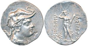 Indo-Greeks, Demetrius I / Demetrios I Aniketos (200-180 BC), Silver Tetradrachm, 15.97g, 