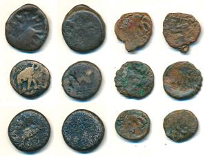 Satavahanas, Kausikiputra Satakarani & Siri Satakarni, Nevasa-Paithan Region, Copper & Bro