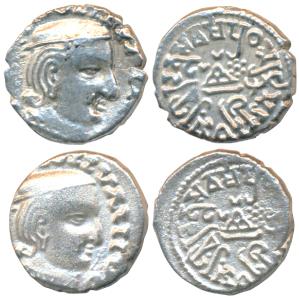 Western Kshatrapas, Ishvaradatta (c. 236-239 AD), Silver Drachma, 1.79g, obv. bust of the 