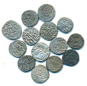 Assorted lot of Billon Jital (14), Madan Deva, Prithviraj Chauhan, Chahada Deva; Muhammad 