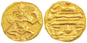 Shilaharas of Western Maharashtra (c.1100 AD), Anonymous and Uninscribed, Gold Gadyana, 3.