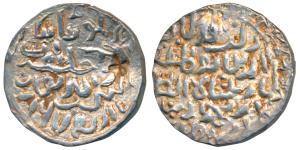 Rukn al-din Barbak Shah, Silver Tanka, 10.72g, Darul Darb Mint, al-mu ’ayyad bi-ta yid al-