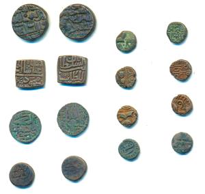 Assorted lot, Delhi Sultanate (2); Malwa Sultanate (1); Gulbarga Sultanate; Kangra Rulers 