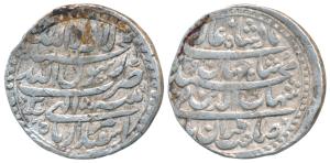 Shah Jahan, Silver Rupee, 11.21g, Patna Mint, Month Isfandarmuz, AH 1039/2, legend in four
