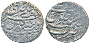 Taimur Shah, Silver Rupee, 10.78g, Kashmir Mint, AH 1201/13 (KM 563). Very Fine.