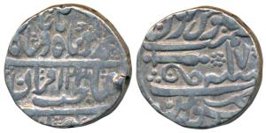 Daulat Rao (AH 1209-1243, 1794-1827 AD), Silver Rupee, 10.87g, Sheopur Mint, in the name o