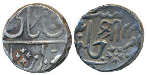 Baija Bai (AH 1243-1249, 1827-1833 AD), Silver Rupee, 11.01g, Lashkar Mint, in the name of