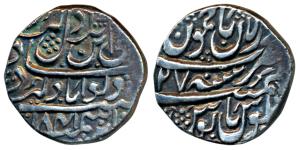 Ranjit Dev (AH 1155-1194, 1742-1780 AD), Silver Rupee, 11.14g, Dar-ul-Aman Jammu Mint, VS 