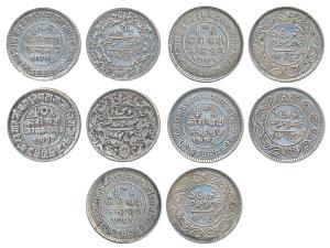 Khengarji III (VS 1932-1998, 1875-1942 AD), Silver 2 ½ Kori (5), with the name of Victoria