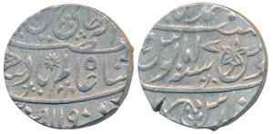 Muhammadabad Banaras Mint, Silver Rupee, 11.27g, in the name of Shah Alam II, AH 1190/16 (