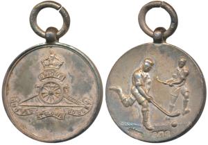 Royal Artillery, Silver Medal, 8.41g, crest of the regiment surmounted by a crown with Ubi