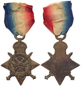 First World War, 1914-15 Star, Bronze, awarded to No. 71, FR. Daffadar P.B. Langan 26/LT C