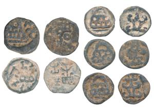 Anandas of Karwar (3rd century AD), Lead Fraction (5), two inscribed with the ruler’s name