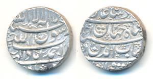 Shah Jahan, Silver Rupee, 11.47g, Ahmedabad Mint, AH 1041, legend in four lines on both si