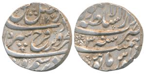 Farrukhsiyar, Silver Rupee, 11.46g, Dar-ul-Sultanate Lahore Mint, AH 1127/3, complete mint