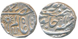 Raja Hindupat Singh, Silver Rupee, Chhatarpur Mint, in the name of Shah Alam II, RY 11, wi