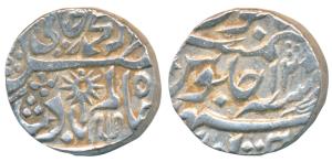 Raja Hindupat Singh, Silver Rupee, Chhatarpur Mint, in the name of Shah Alam II, RY 11, wi
