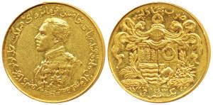 Sadiq Muhammad Khan V (AH 1325-1365, 1907-1947 AD), Gold Ashrafi, 7.51g, obv. Bahawalpur M