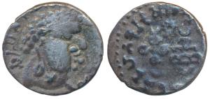 Satavahanas, Vasisthiputra Sri Satakarni (118-147 AD), Silver Drachma, 2.12g, obv. bust of