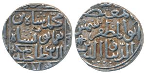 Shams al-din Muhammad Shah III (AH 867-887, 1463-1482 AD), Silver Tanka, 11.05g, Hazrat Mu