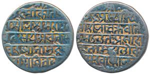 Jaswant Rao (SE 1719-1734, AH 1213-1226, 1798-1811 AD), Silver Nazarana Rupee, 10.92g, SE 