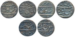 Alamgir II (AH 1167-1173, 1754-1759 AD), Silver Rupee (3), Muhammadabad Banaras Mint, RY 2