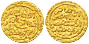 Ghiyas-ud-din Balban Shah (AH 664-686, 1266-1287 AD), Gold Tanka, 10.90g, Hazrat Delhi Min