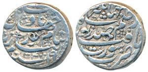Nur Jahan (AH 1033-1037, 1623-1627), Silver Rupee, 11.33g, Surat Mint, AH 1034/19 (KM 168.