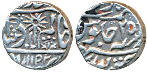 Raja Hindupat Singh, Silver Rupee, 11.11g, Chhatarpur Mint, in the name of Shah Alam II, R