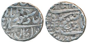 Jaswant Singh (AH 1290-1313, 1873-1895 AD), Silver Rupee, 11.3g, Pali Mint, with the name 