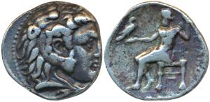 Kingdom of Macedonia, Alexander III, Silver Tetradrachm, 13.72g, obv. head of young Herakl