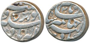 Jahangir, Silver Rupee, 11.27g, Allahabad Mint, ‘Hamesha’ couplet, AH 1034/20 (KM 149.8). 