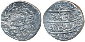 Shah Jahan, Silver Rupee, 11.31g, Akbarabad Mint, AH 1040, Kalima within circle on obv. (K