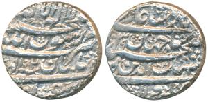 Shah Jahan, Silver Rupee, 11.13g, Multan Mint, Month Isfandarmuz, AH 1039/2, legend in fou