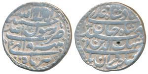Shah Jahan, Silver Rupee, 11.27g, Patna Mint, Month Tir, AH 1040/4, legend in four lines (