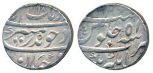Aurangzeb, Silver Rupee, 11.62g, Jahangirnagar Mint, AH 1118/51 (KM 300.40). Very Fine+