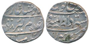 Alamgir II (AH 1167-1173, 1754-1759 AD), Silver Rupee, 11.53g, Dar us-Sarur Burhanpur Mint